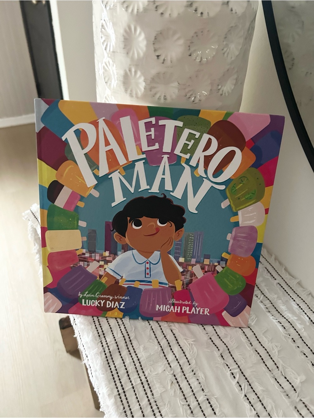 Paletero Man Lucky Diaz Hardcover Children’s Picture Book